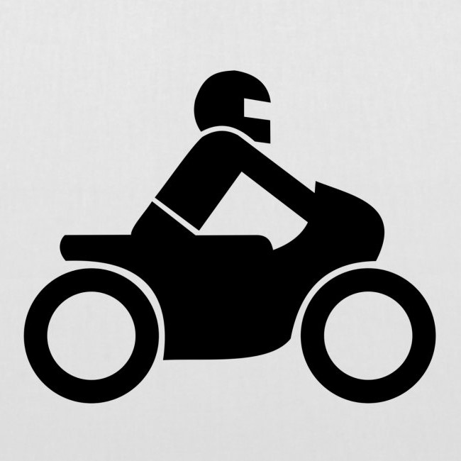 Interviewfoto eines Motorradfahrers für ein Magazin